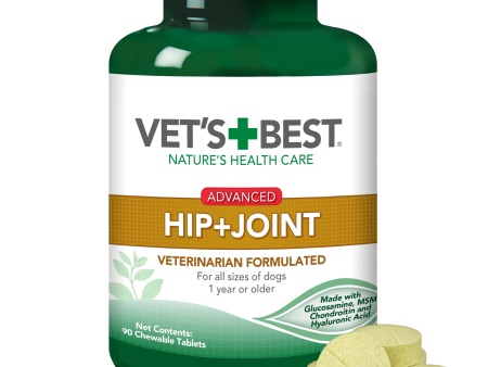 Vet s Best Hip & Joint Dog Supplements Advanced Fashion