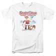 SANTA CLAUS IS COMIN TO TOWN : ANIMAL FRIENDS S\S ADULT 100% COTTON 18\1 T-SHIRT White XL For Discount