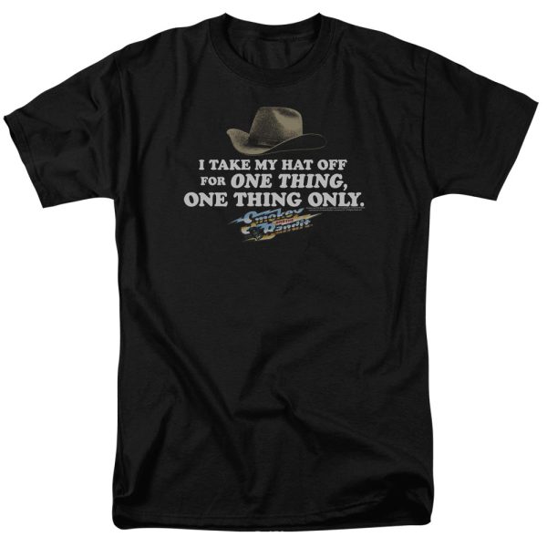 SMOKEY AND THE BANDIT : HAT S\S ADULT 100% COTTON 18\1 T-SHIRT BLACK SM Online