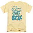 SAVED BY THE BELL : SAVED S\S ADULT 100% COTTON 18\1 T-SHIRT BANANA 2X Supply